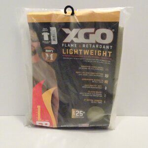 XGO FLAME RETARDANT TAN PHASE 1 UPF 25+ LIGHTWEIGHT Short SLEEVE SHIRT M NEW